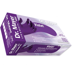 10x Нитрилни ръкавици VIOLET XS-S-M 100броя Dr.Mayer